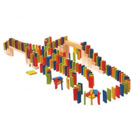 Joc domino raliu din lemn 200 piese