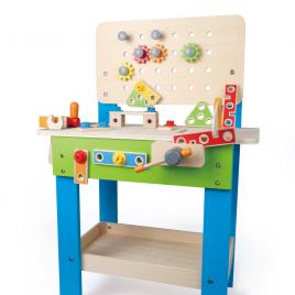 Jucarie din lemn hape - banc de lucru master