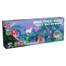 Puzzle pentru copii fosforescent cu zane (200 piese, 1.5m)