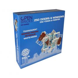Set de constructie - usi si ferestre 250 piese