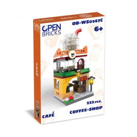 Set de constructie cafenea 222 piese