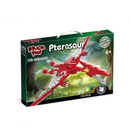 Set de constructie dinozaur pterozaur 314 piese