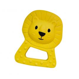 Jucarie dentitie - leul lion din cauciuc natural 100%