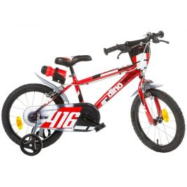 Bicicleta copii dino bikes 16 inch 416 rosu