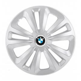 Set 4 capace roti terra gri r16, pentru bmw
