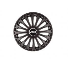 Set 4 capace roti dino negru r16 pentru gama auto jeep