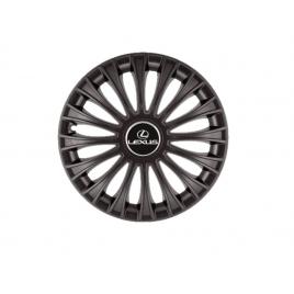 Set 4 capace roti dino negru r16 pentru gama auto lexus