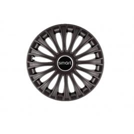 Set 4 capace roti dino negru r16 pentru gama auto smart