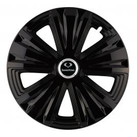 Set 4 capace roti glory negru r16 pentru gama auto ssangyoung