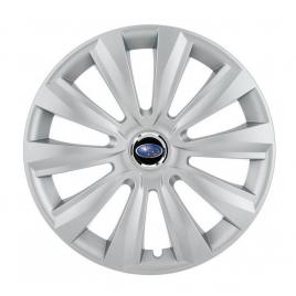 Set 4 capace roti, potrivite jantelor de r16, pentru subaru, model delta cromat