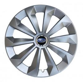 Set 4 capace roti, potrivite jantelor de r16, pentru subaru, model fame cromat