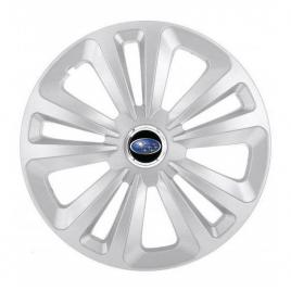 Set 4 capace roti terra gri r16, pentru subaru