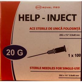 Ace seringa g20 0,90*40mm galben