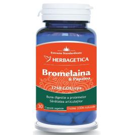 Bromelaina & papaina 30cps