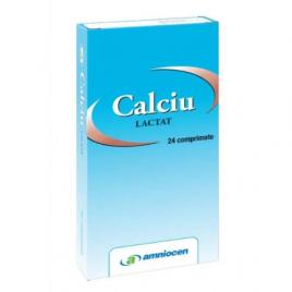 Calciu lactat 24cpr
