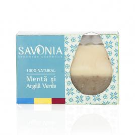 Sapun menta & argila verde 90gr