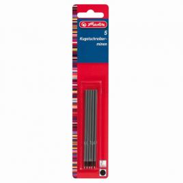 Mine pix plastic x20 negre set5