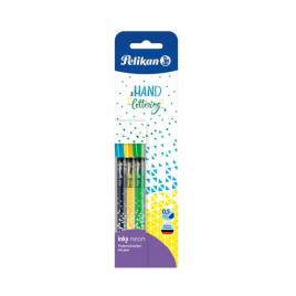 Roller inky neon set 3 blister