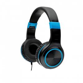 Casti cu micr. spacer pearl blue, cu fir
