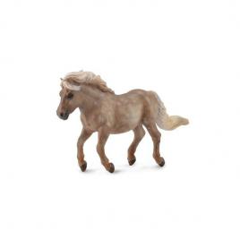 Figurina ponei argintiu pestrit shetland m collecta