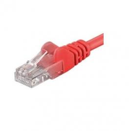 Pachcord utp rj45-rj45 cat.5e 0.25m rosu