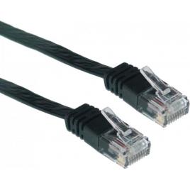 Patch cord utp spacer cat5e 1m negru