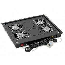 Triton panou ventilatie 4x termost negru