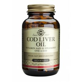 Cod liver oil softgels 100cps solgar