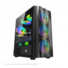 Carcasa 1stplayer gaming x3-m-4f1-bk
