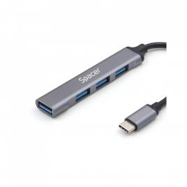 Hub extern spacer usb- c, aluminiu
