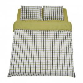 Lenjerie de pat ks microfibra checker