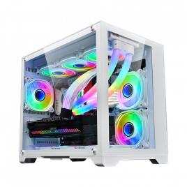 Carcasa 1stplayer gaming mv6 white