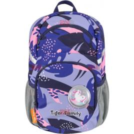 Rucsac lively, motiv blue leaves