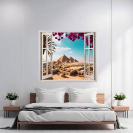 Folie imprimata color pentru decor perete locuinta, dimensiune 125 x 110cm,