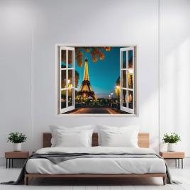 Folie imprimata color pentru decor perete locuinta, dimensiune 125 x 110cm,