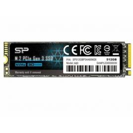 Ssd sp a60 512gb pcie gen 3x4 m.2 2280