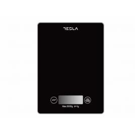 Cantar de bucatarie tesla ks201b, 5kg, ecran lcdfunctie tara, sticla, negru