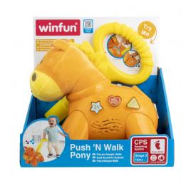 Winfun jucarie de impins ponei