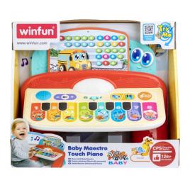 Winfun pian cu sunete si lumini cu 8 taste