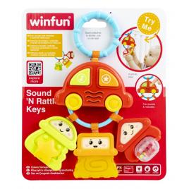 Winfun zornaitoare masinuta cu 3 chei