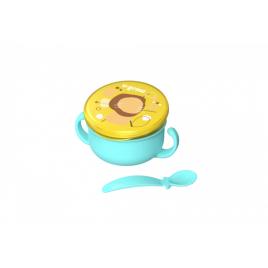 Bol 2 in 1 pentru snackuri, blue
