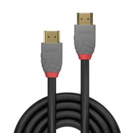 Cablu lindy 2m high speed hdmi, anthra