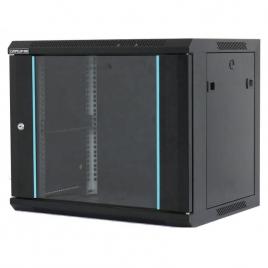Rack 6u 600x600 montaj perete negru