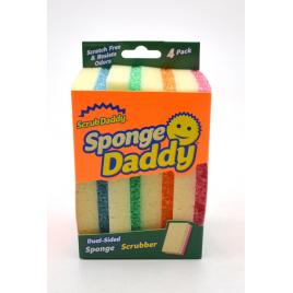 Burete de vase cu parte abraziva 4 buc/cut scrub daddy
