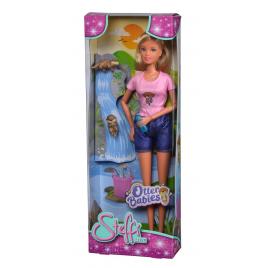 Steffi love papusa steffi cu pui de vidre