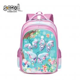 Ghiozdan 3d butterfly, 31x24x41 cm - s-cool