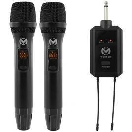 Set 2 microfoane uhf wireless