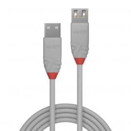 Cablu lindy 3m usb 2.0 type a ext anthra