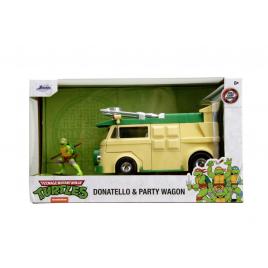 Jada ninja set figurina donatello si vagonul de petrecere 1:24