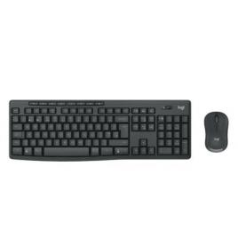 Kit logitech mk370 wireless, negru